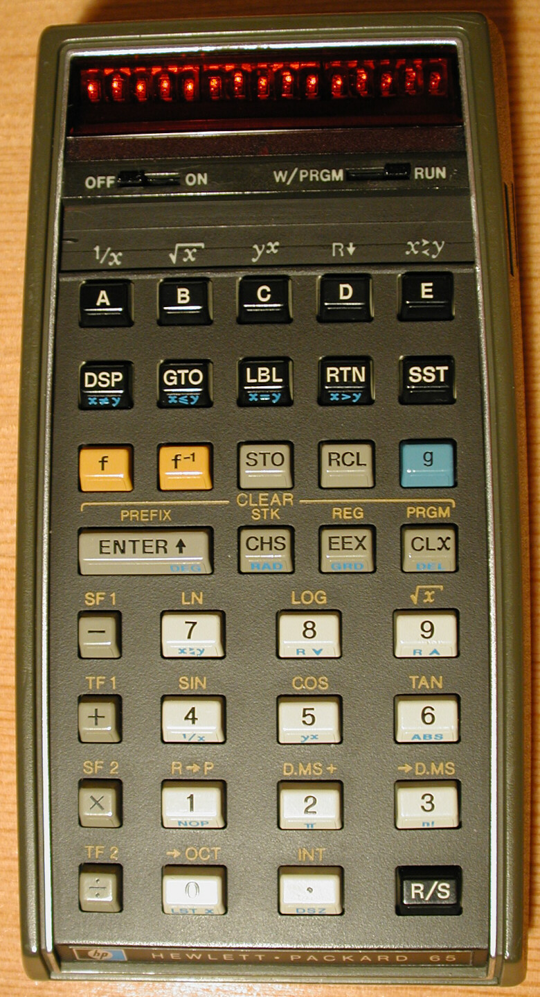 hp-65-calculator-and-related-items